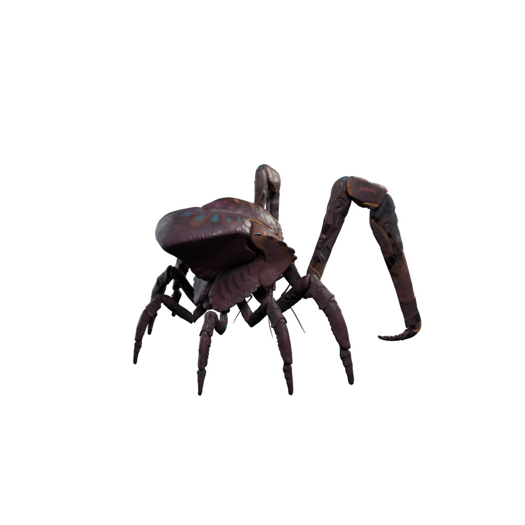 Coral Crab render