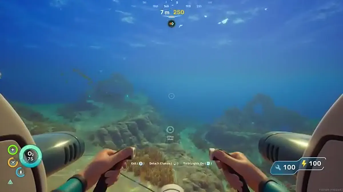 Subnautica 2 starter resource loop used before Habitat Builder placement