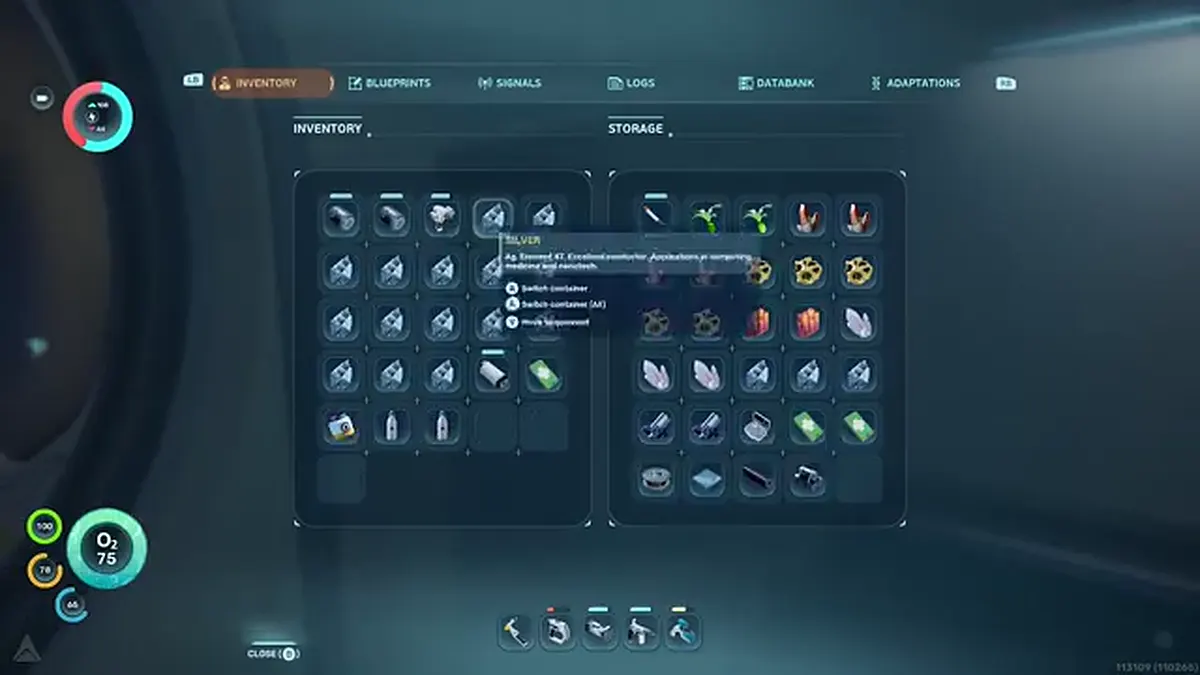Starter base interior in Subnautica 2 used after the opening supply loop works